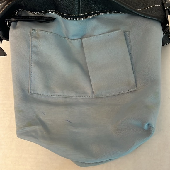 COACH F15064 PEBBLE LEATHER BAG BLACK - Picture 15 of 16